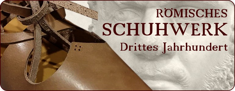 Römische Militärschuhe - 3. Jahrhundert