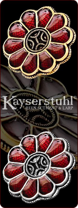 Alamannische Almandinscheibenfibel "Bopfingen" (6. Jh.)