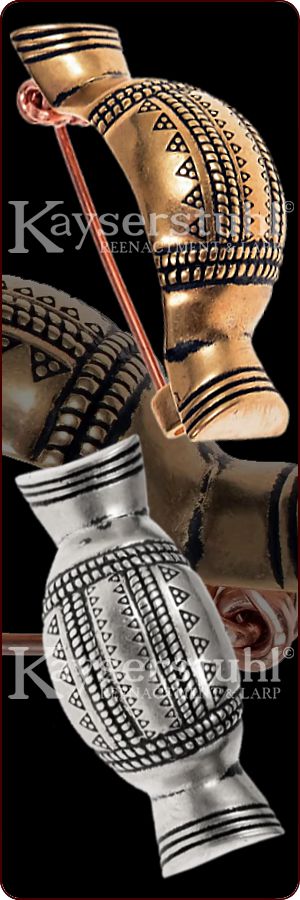 Vendelzeitliche Gleicharmfibel "Östergötland" (6. Jh. n. Chr.)