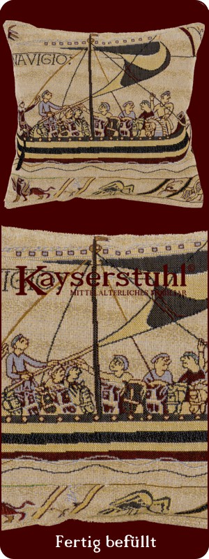 Komplett-Kissen "Boat" aus der Kollektion "Bayeux"