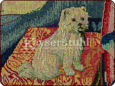 Tapisserie "La Dame a la Licorne - Chien"