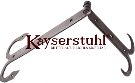 Geschweiftes mittelalterliches Truhenband (Stück)