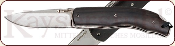 Taschenmesser mit Ebenholzgriff (rostfrei)