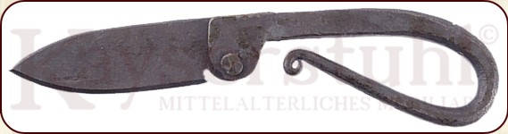 Kleines Klappmesser 12,5 cm im historischen Stil