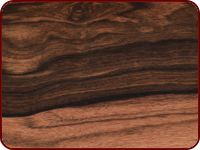Griffmaterial Bubinga-Holz