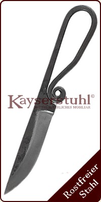 Geschmiedetes Messer 18,0 cm mit Scheide