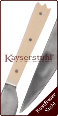 Tafelmesser 19 cm mit Knochengriff