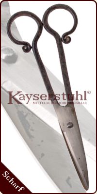 Mittelalterliche Haushaltsschere