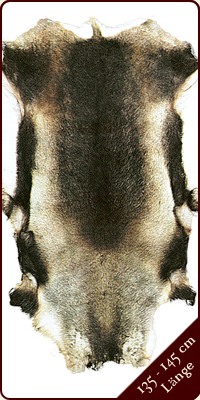 Nordische Rentierfelle