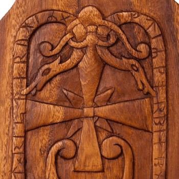 Stele Gotland mit Kreuz I ("Runenstein")
