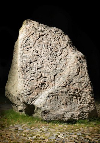 Wikingerzeitlicher Runen- bzw. Bildstein