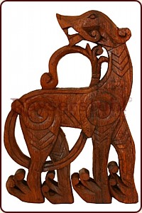 Trinkhornständer "Wikingerdrache"