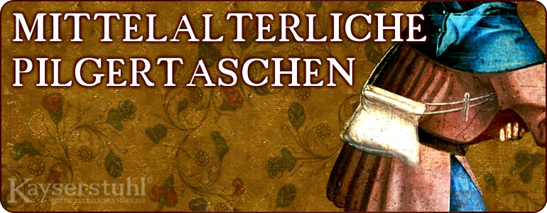 Mittelalterliche Pilgertaschen