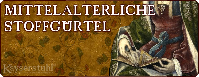 Mittelalterliche Stoffgürtel