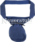 Kleine Pilgertasche in blau