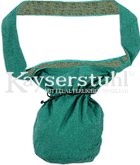 Kleine Pilgertasche in grün