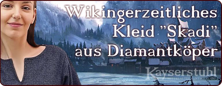 FRÜHMITTELALTERLICH INSPIRIERTE HANDBESTICKTE KLEIDER