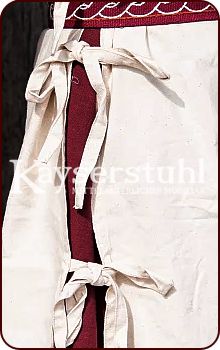 Schürze/Trägerkleid  "Gullkolla" in natur