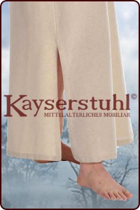 Unterkleid bzw. Chemise mit Knopf