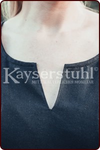 Kleid / Unterkleid / Cotta "Juliana", schwarz