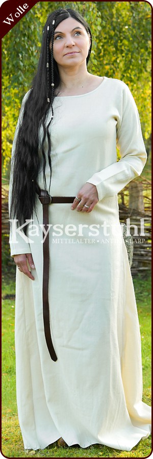 Mittelalterliches Unterkleid/Cotte "Minna" aus Wolle