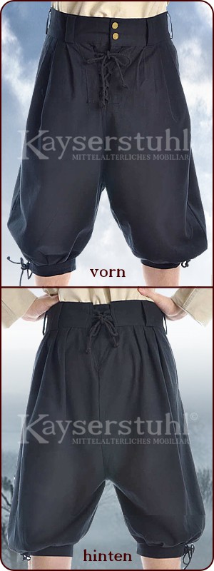 Kniebundhose mit Schnürung vorn und hinten