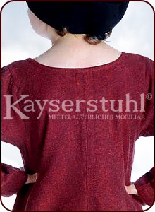 Mittelalterliches Kinderkleid/Cotte "Birna", rot