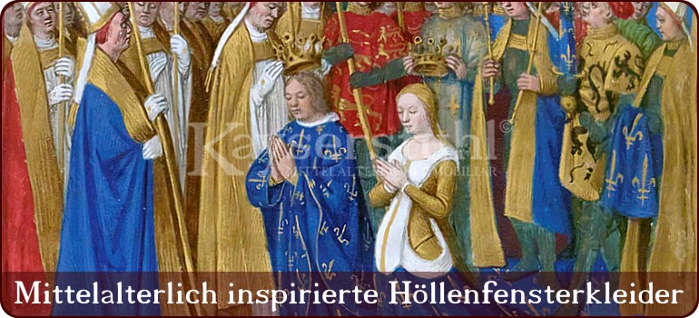 FRÜHMITTELALTERLICH INSPIRIERTE HANDBESTICKTE KLEIDER