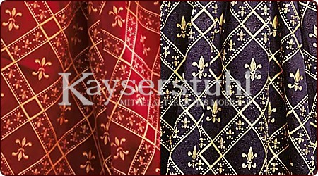 Mittelalterliches Kleid "Fleur-De-Lys" im Stil des 15. Jhds
