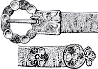 Mittelalterliche Zierniete "London" 