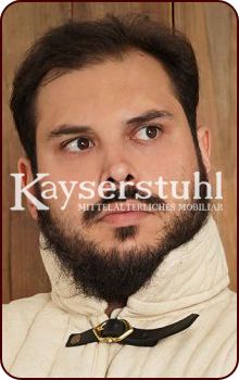 Schwerer Gambeson "Infanterie 14. Jh." in natur