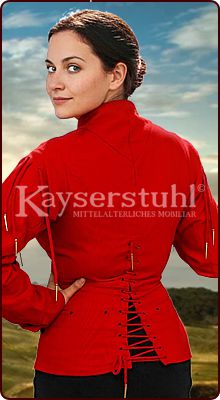 Rüstwams/Doublet "Giovanni" in rot