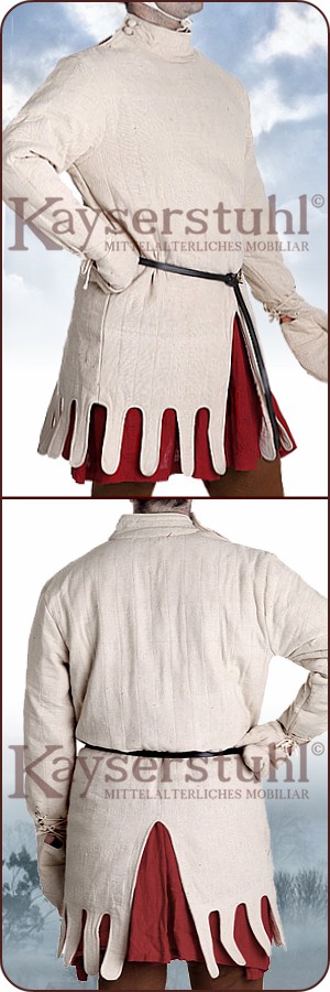 Maciejowski-Gambeson II mit Fäustlingen und Zaddeln