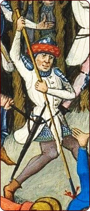 Rüstwams aus "Chroniques du Hainaut"