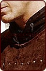 Brigantine aus Wildleder (Detail)