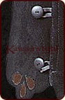 Kurzärmeliges Wildlederwams  (Detail)