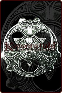 Keltischer Schild (925er Silber) 