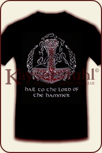 T-Shirt "Hail to the Lord of the Hammer"