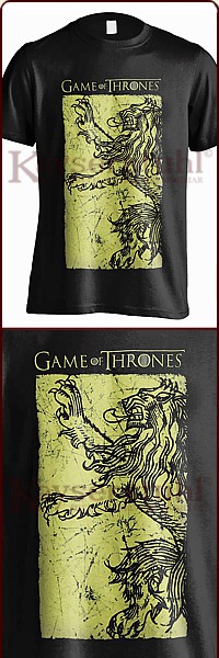 Game Of Thrones T-Shirt "Lannister Gold"