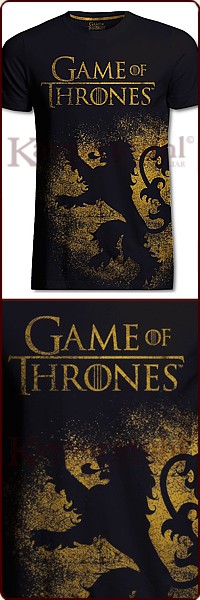 Game Of Thrones T-Shirt "Lannister Jumbo Print"