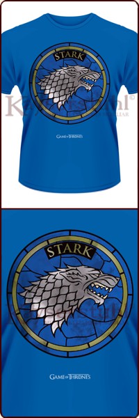 Game Of Thrones T-Shirt "House Stark Blue"