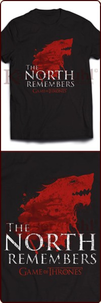 Game Of Thrones T-Shirt "North Remembers"