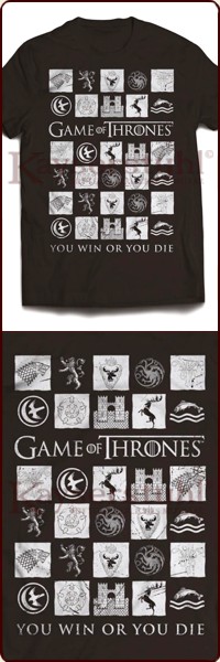 Game Of Thrones T-Shirt "Win Or Die"