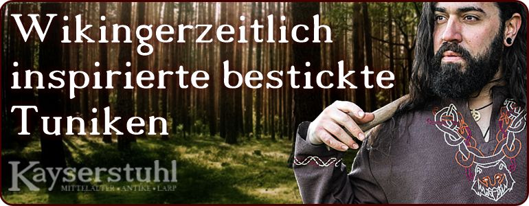 WIKINGERZEITLICH INSPIRIERTE TUNIKEN