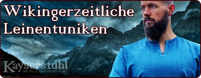 KWikingerzeitliche Tuniken aus Leinen