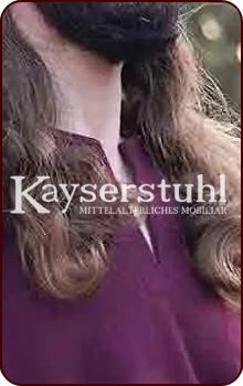 Wikinger-Wolltunika "Aegir" aus Wolle, weinrot