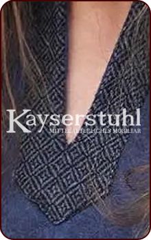 Wikinger-Wolltunika "Aegir" aus Wolle, weinrot