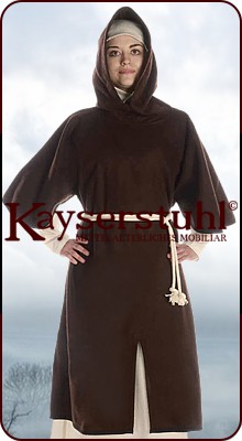 Garnache "Laurielle" aus Wolle in schwarz oder braun