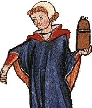 Die Garnache war eher ein klassischer Gardecorps mit offenen Schlupfärmeln und Kapuze.