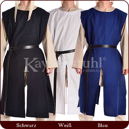 Neutraler Waffenrock aus Baumwolle in vier Farben